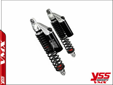 3. Maico MC 250 78-79 YSS VMX shock absorbers RG362-380TRC06VT - 10MM longer