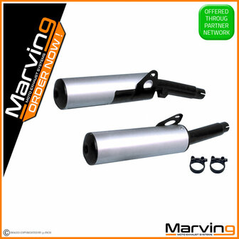 Yamaha XJ 600 84-91 51J 3KM 3KN Marving exhaust silencers 06-0016_Y01059